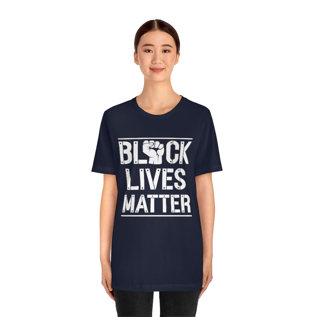 Black Lives Matter Unisex Jersey Short Sleeve Tee