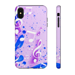 Splash Of Music iPhone Tough Cases