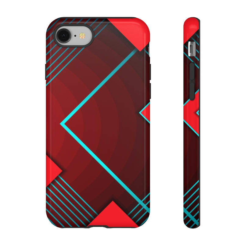 Chopped Geometric iPhone Tough Cases