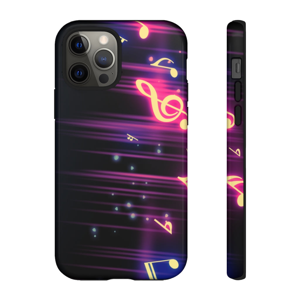 Glitch Music iPhone Tough Cases