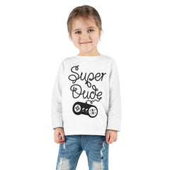Super Dude Toddler Long Sleeve Tee