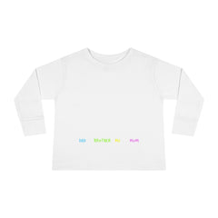 My Little Family Toddler Long Sleeve Tee