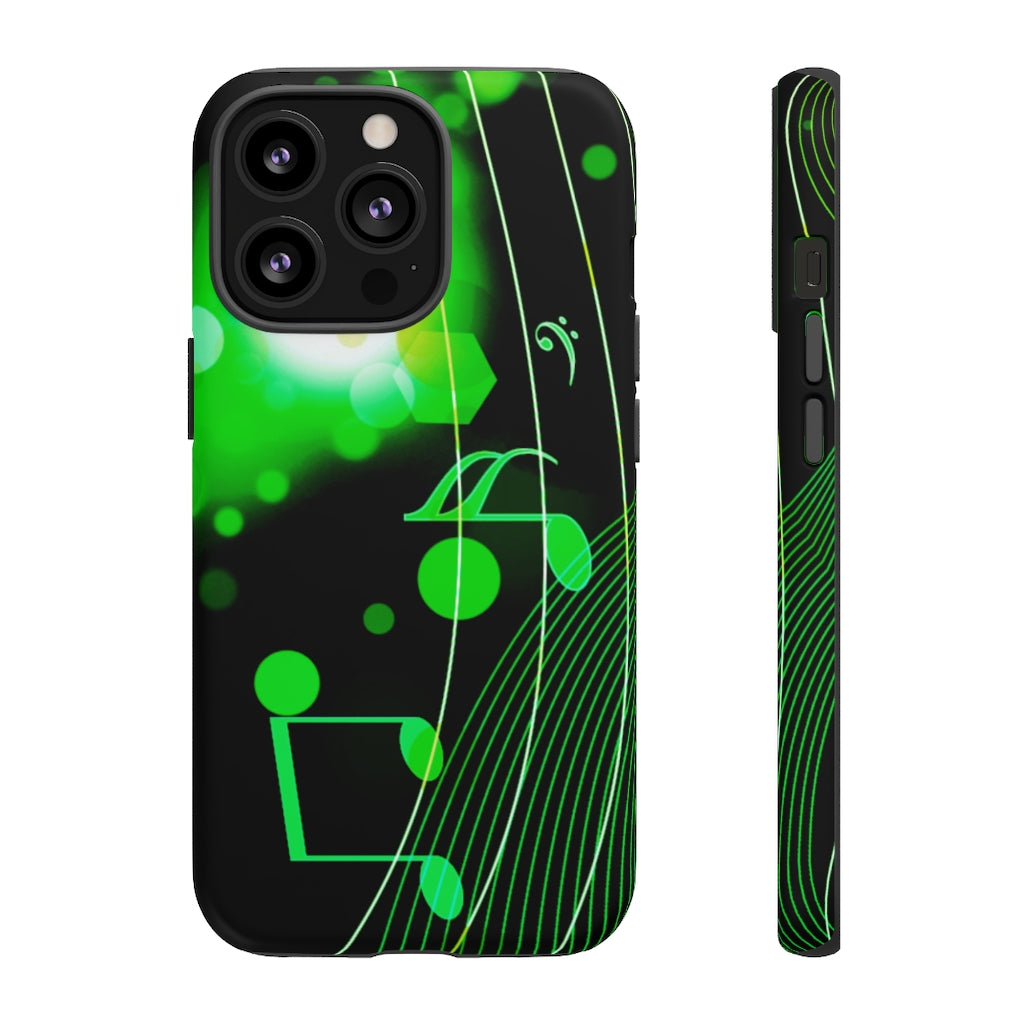 Lost Notes Music iPhone Tough Cases
