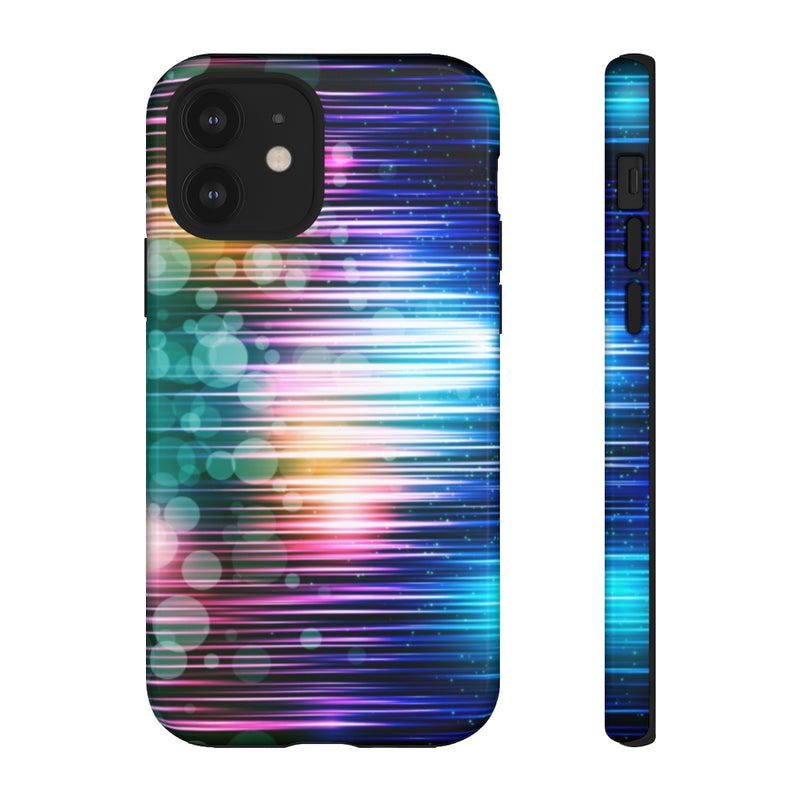Warp Speed Geometric iPhone Tough Cases
