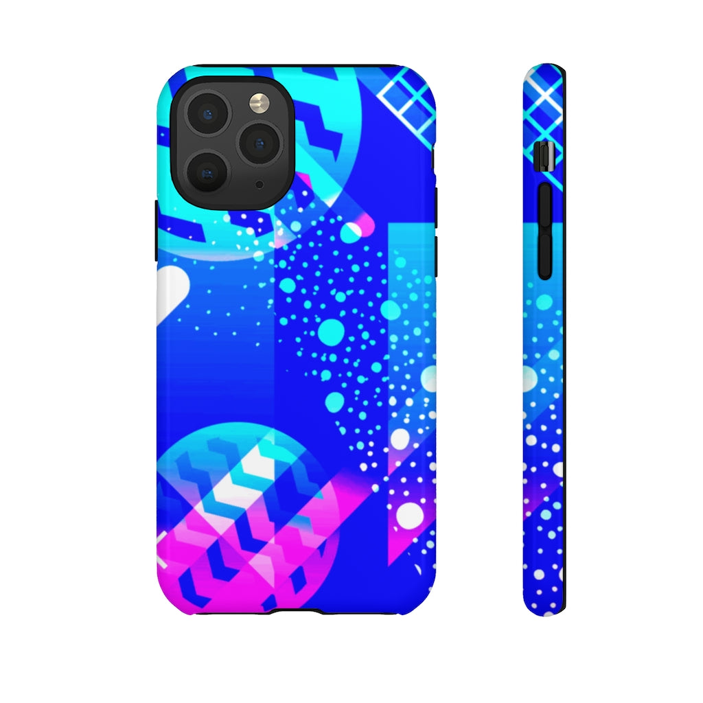 Zigzag Geometric iPhone Tough Cases