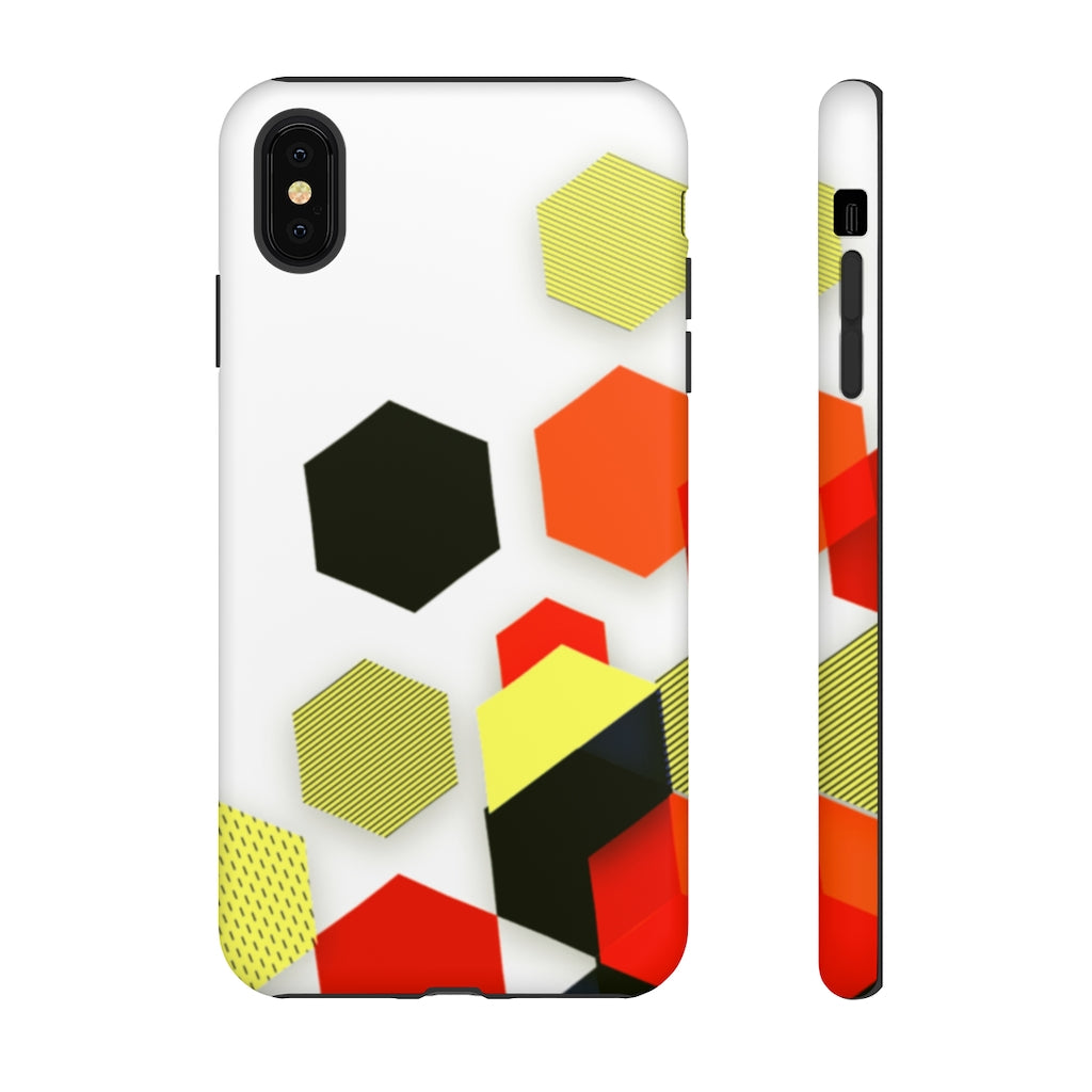 Hexagon Geometric iPhone Tough Cases