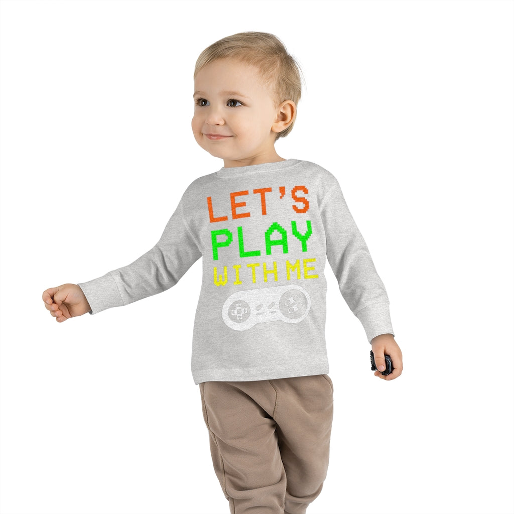 Let's Play Toddler Long Sleeve Tee