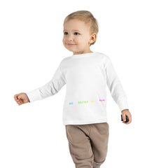 My Little Family Toddler Long Sleeve Tee