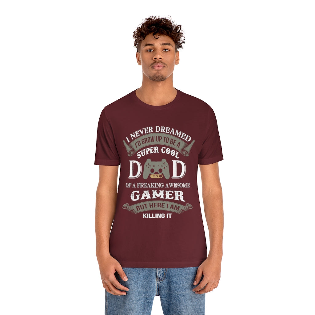 Super Cool Dad Unisex Jersey Short Sleeve Tee