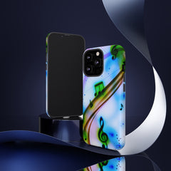 Mystic Swirl Music iPhone Tough Cases