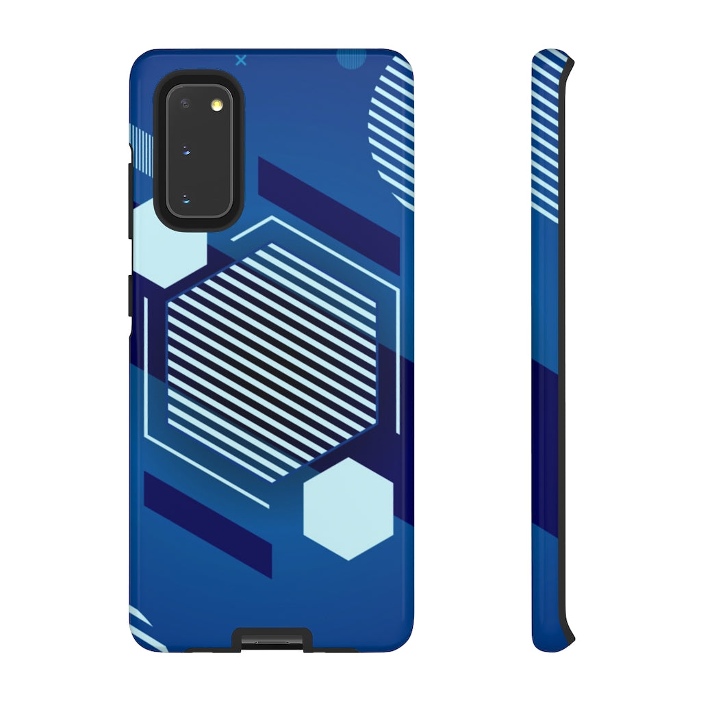 Hexagon Geometric Samsung Galaxy Tough Cases