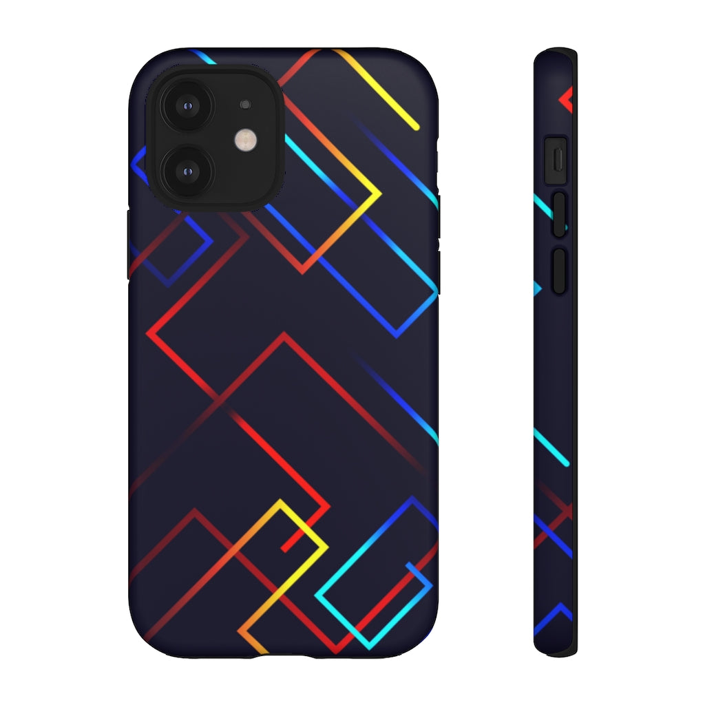 Tangled Geometric iPhone Tough Cases