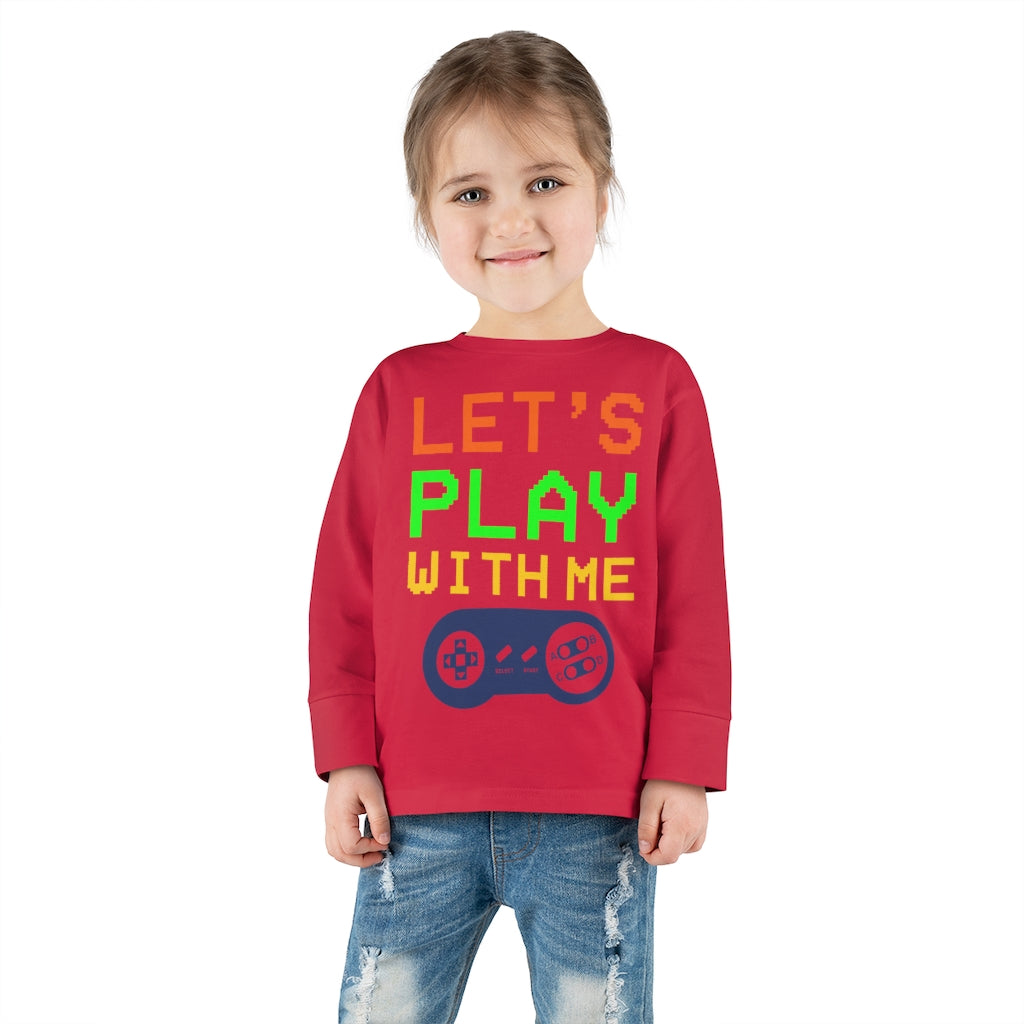 Let's Play Toddler Long Sleeve Tee