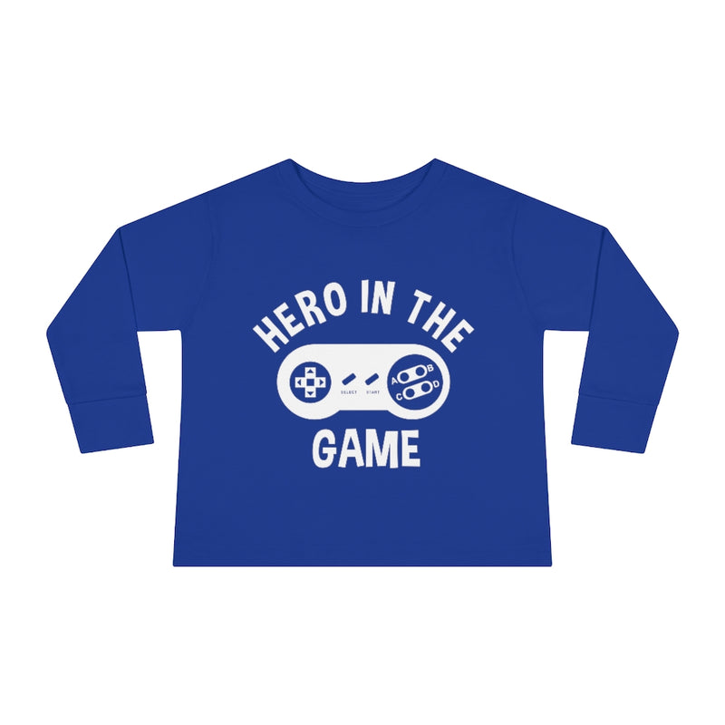 Game Hero Toddler Long Sleeve Tee