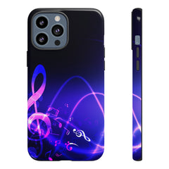 Floating Notes Music iPhone Tough Cases