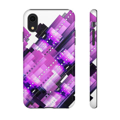 Ribbon Geometric iPhone Tough Cases