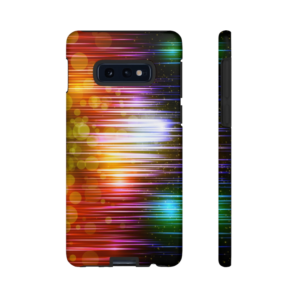 Warp Speed Geometric Samsung Galaxy Tough Cases