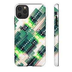 Ribbon Geometric iPhone Tough Cases