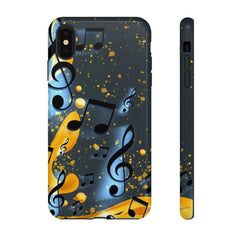 Splash Of Music iPhone Tough Cases