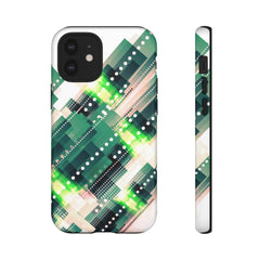 Ribbon Geometric iPhone Tough Cases