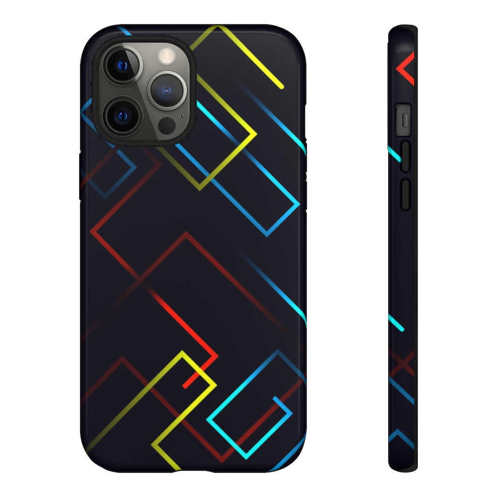 Tangled Geometric iPhone Tough Cases