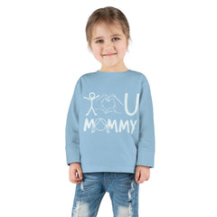 Love Mommy Toddler Long Sleeve Tee