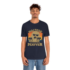 Maltese Lives Matter Unisex Jersey Short Sleeve Tee