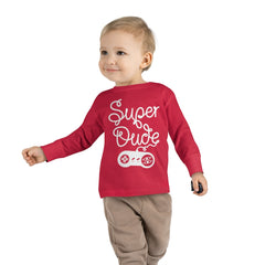 Super Dude Toddler Long Sleeve Tee