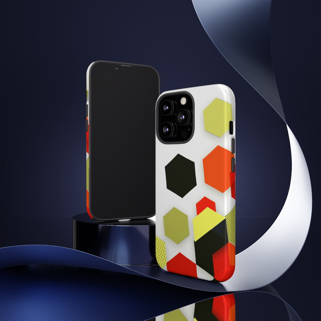 Hexagon Geometric iPhone Tough Cases