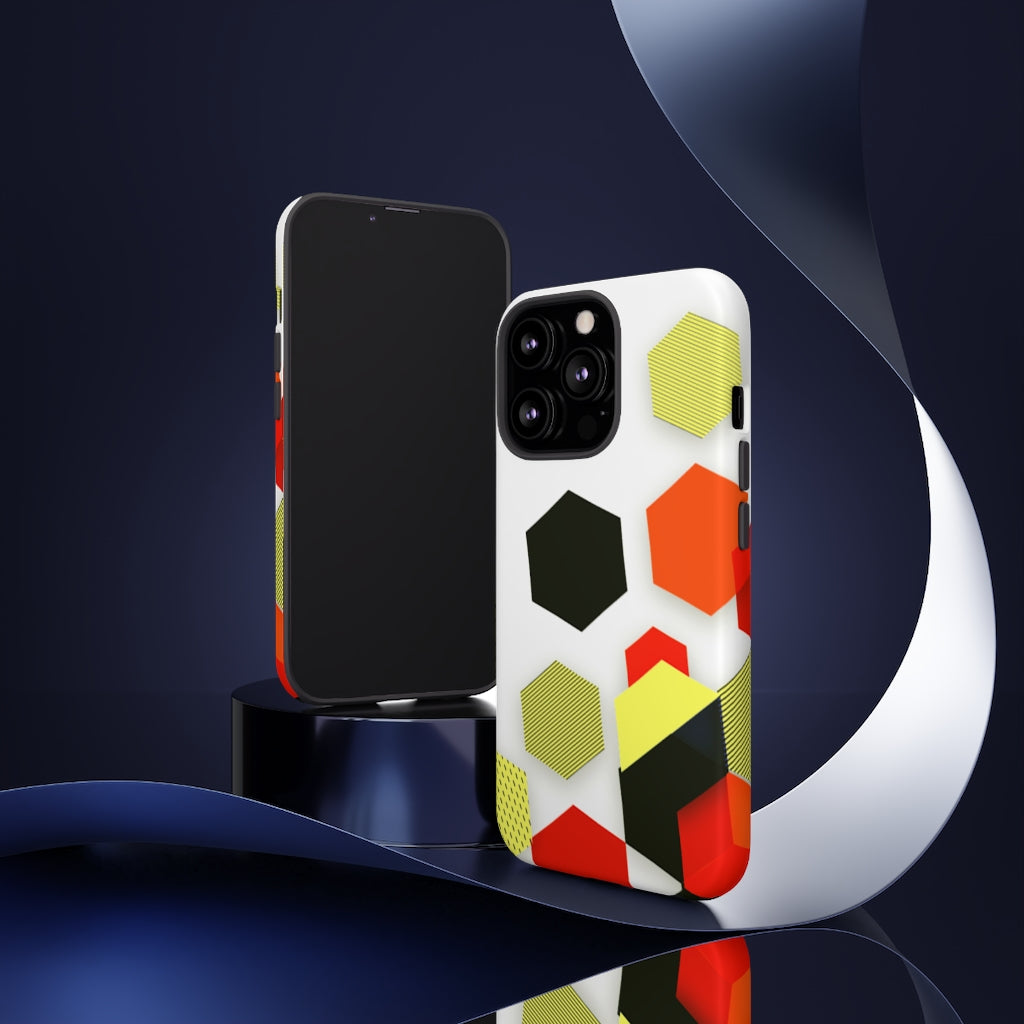 Hexagon Geometric iPhone Tough Cases