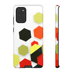 Hexagon Geometric Samsung Galaxy Tough Cases