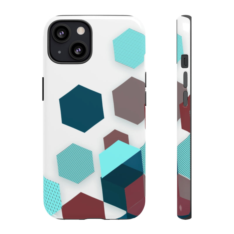 Hexagon Geometric iPhone Tough Cases