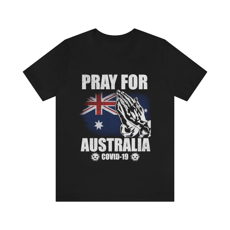 Pray For Australia Unisex Jersey Short Sleeve Tee