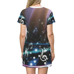 Magical Music T-Shirt Dress