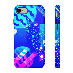 Zigzag Geometric iPhone Tough Cases