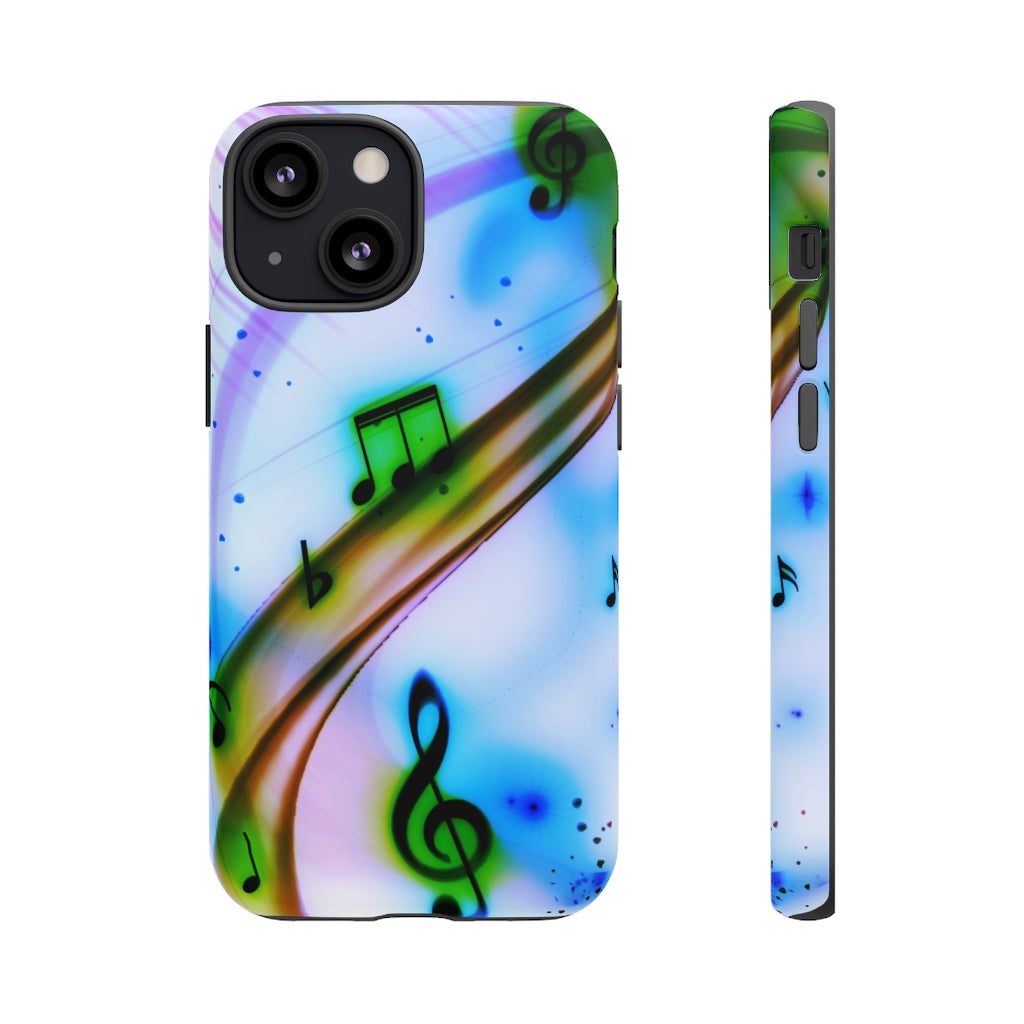 Mystic Swirl Music iPhone Tough Cases