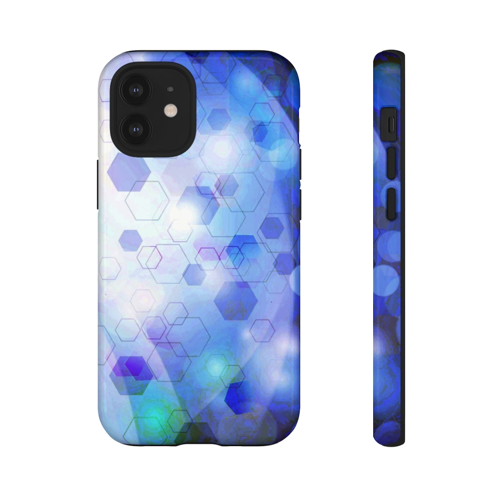 Hexagon Flash Geometric iPhone Tough Cases
