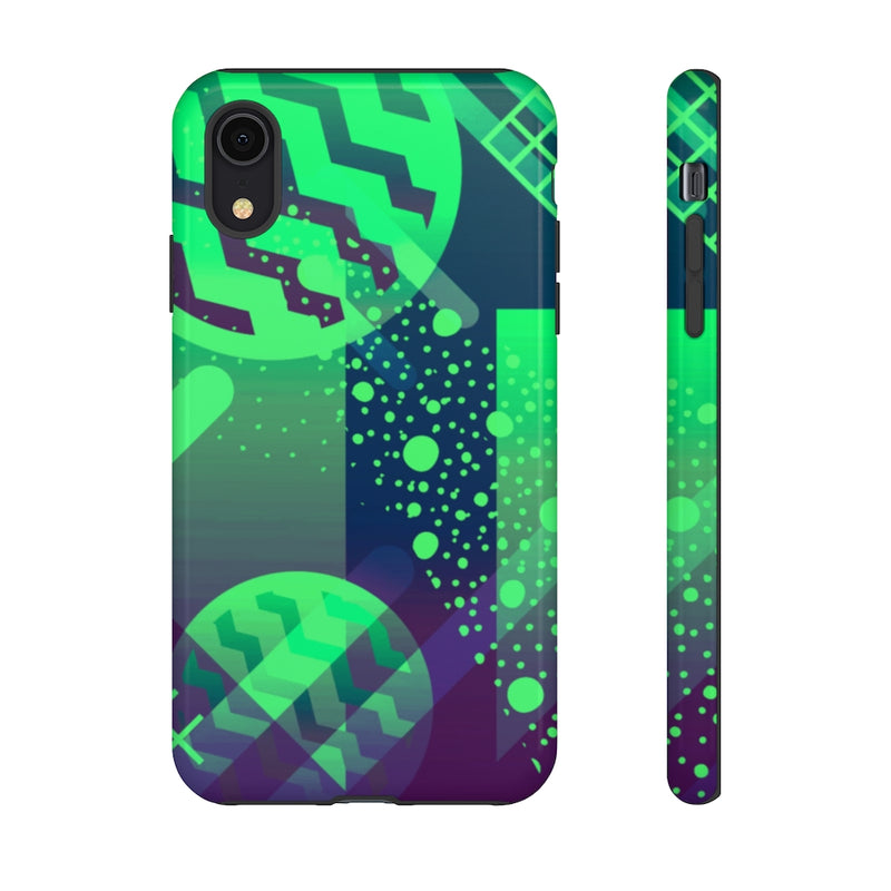 Zigzag Geometric iPhone Tough Cases