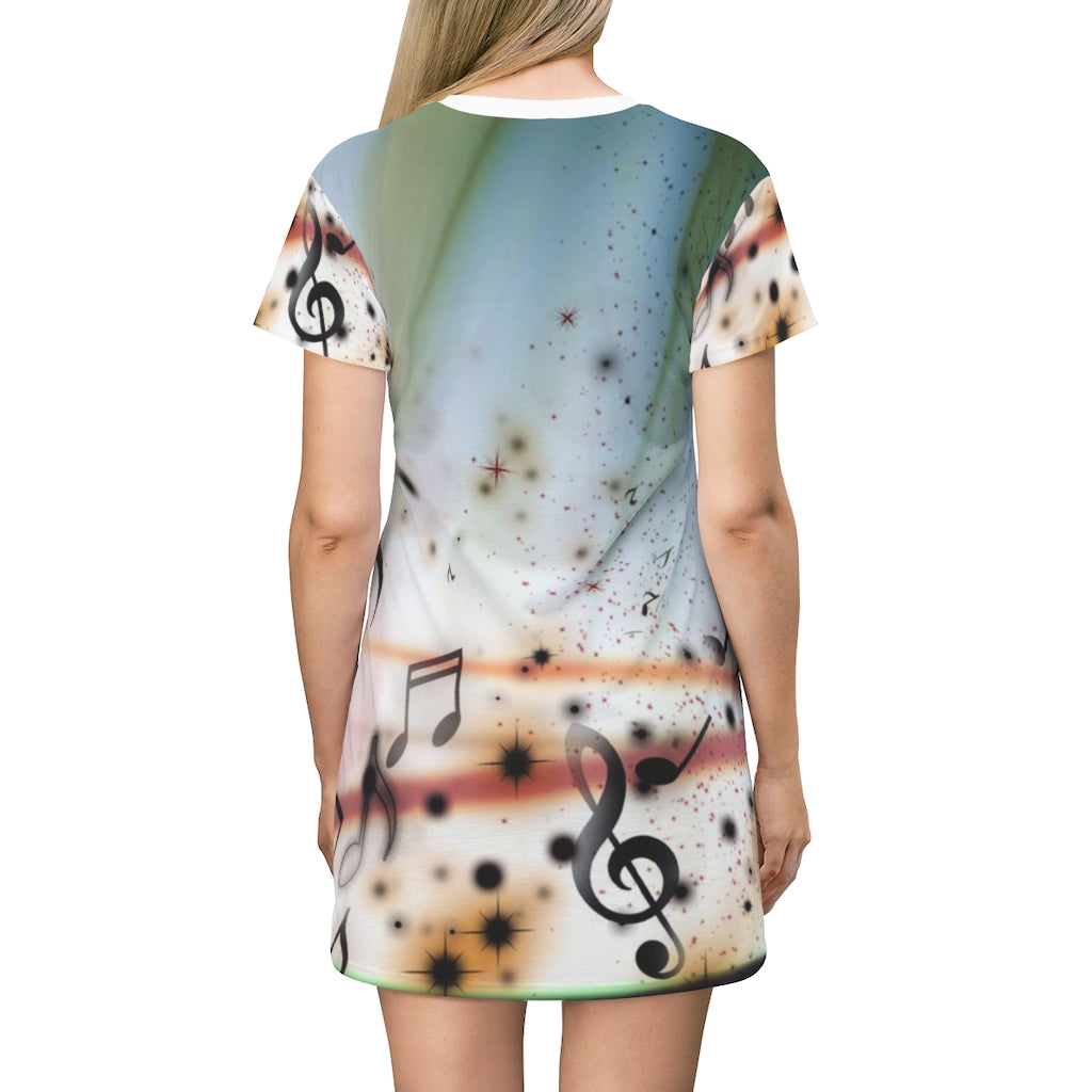 Magical Music T-Shirt Dress