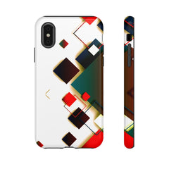 Cubed Geometric iPhone Tough Cases