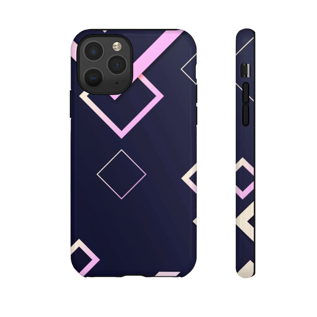 Boxed Geometric iPhone Tough Cases