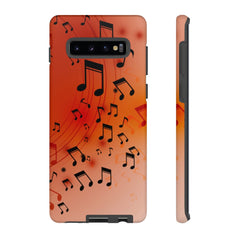 Curving Notes Music Samsung Galaxy Tough Cases