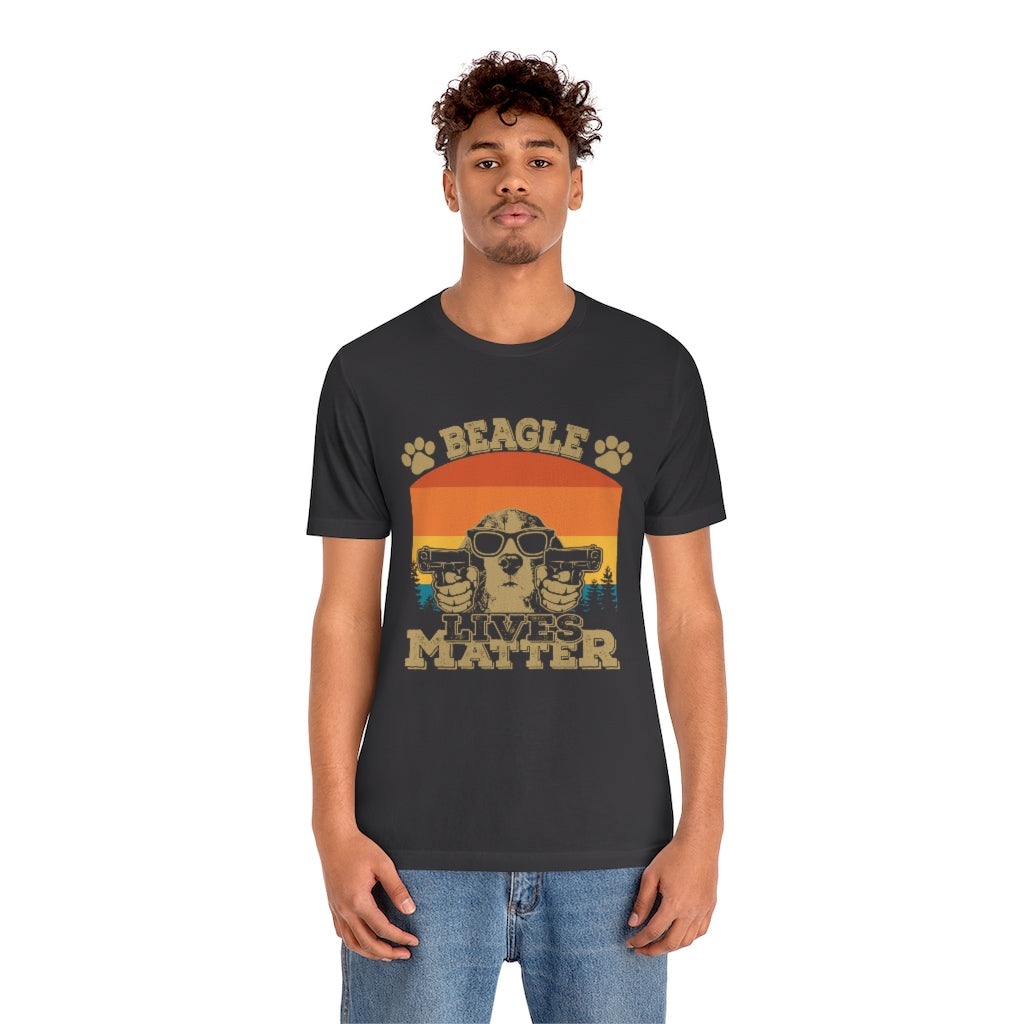 Beagle Lives Matter Unisex Jersey Short Sleeve Tee