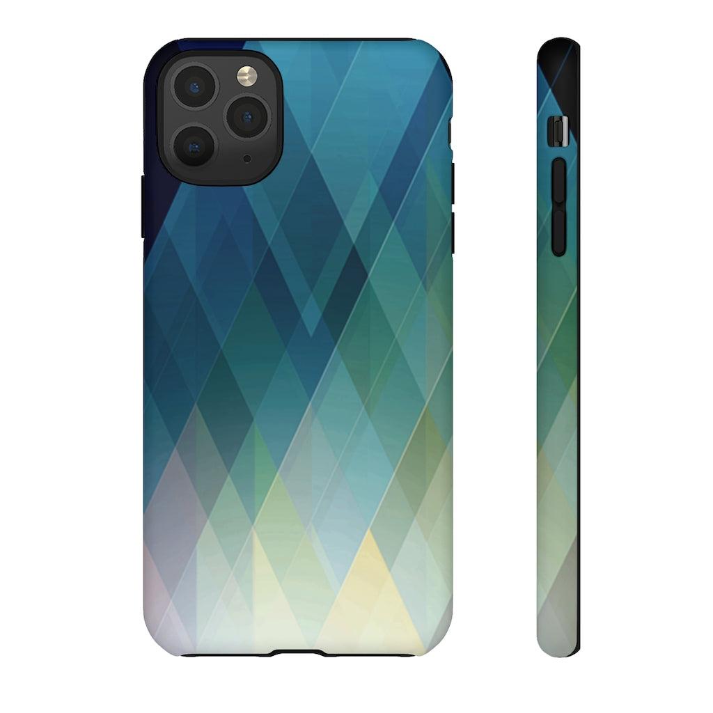 Plaid Geometric iPhone Tough Cases