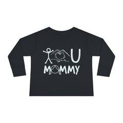 Love Mommy Toddler Long Sleeve Tee