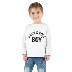 Rock And Roll Toddler Long Sleeve Tee
