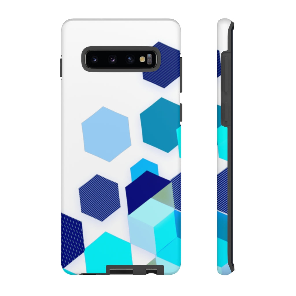 Hexagon Geometric Samsung Galaxy Tough Cases