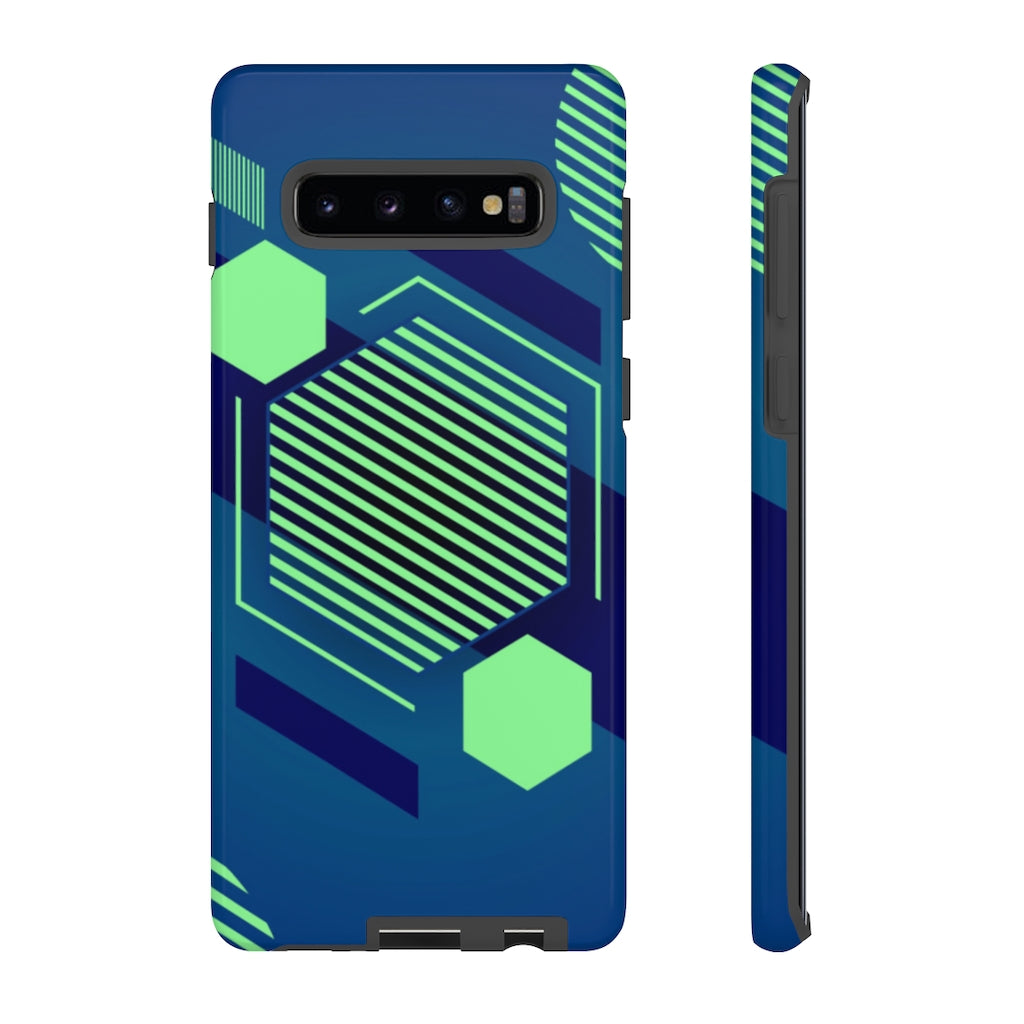 Hexagon Geometric Samsung Galaxy Tough Cases