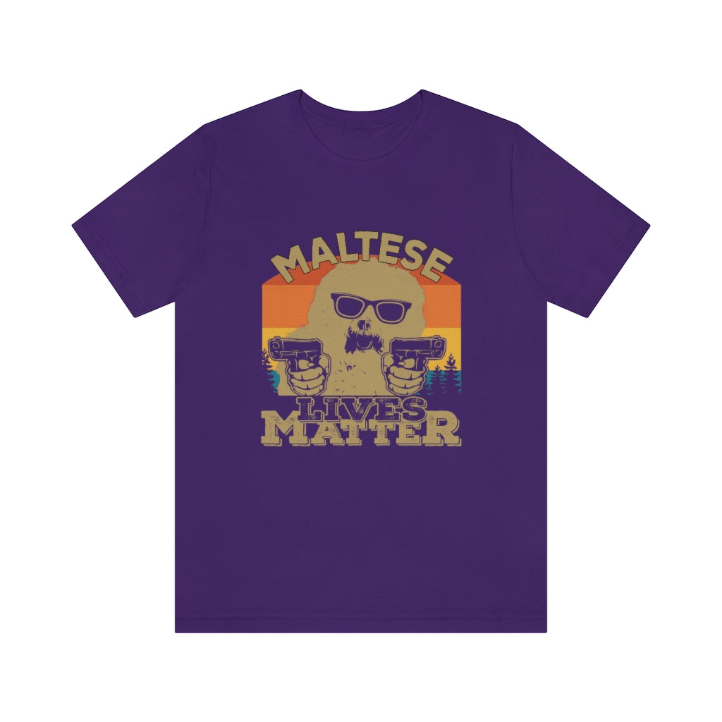 Maltese Lives Matter Unisex Jersey Short Sleeve Tee