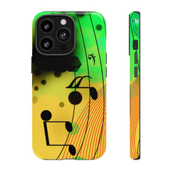Lost Notes Music iPhone Tough Cases